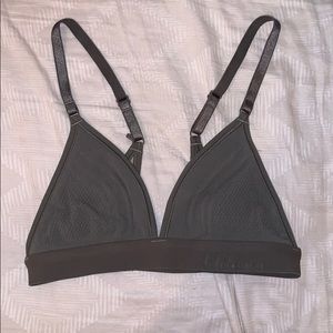 Lululemon RARE Ruched Green Sports Bra Bralette